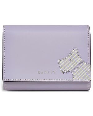 Radley Face To Face Medium Flap Clutch - Purple