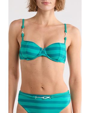 ViX Yacht Alba Bikini Top - Blue
