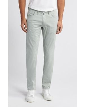 Brax Chuck Slim Fit Five-Pocket Pants - Gray