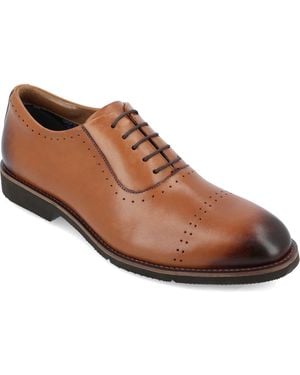 Thomas & Vine Morey Perforated Detailing Oxford - Brown
