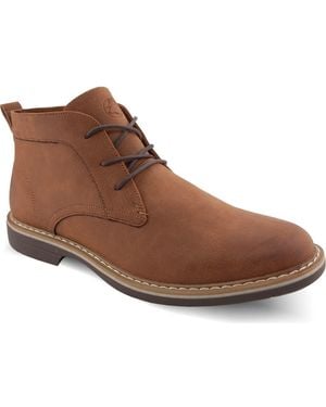 Deer Stags Garfield Plain Toe Chukka Boot - Brown