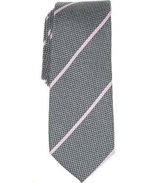 Original Penguin Carow Stripe Tie - Gray
