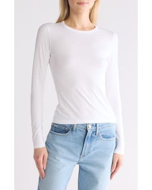 Rag & Bone Lucy Long Sleeve T-Shirt - White