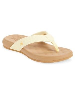Reef Cushion Harmony Flip Flop - Natural