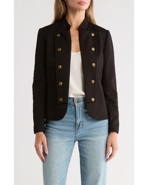 Gemma Jane Military Band Jacket - Black
