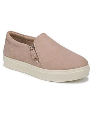 Dr. Scholls Madison Side Zip Slip-On Sneaker - Pink
