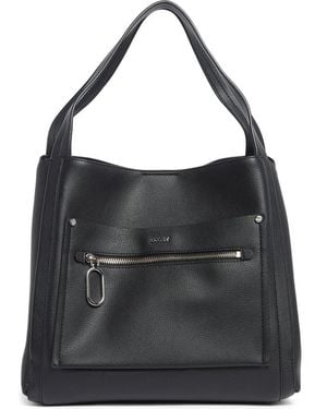 DKNY Nala Faux Leather Hobo Bag - Black
