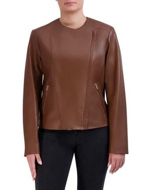 Cole haan leather jacket macys hot sale