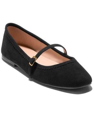 Cole Haan Yelena Mary Jane Flat - Black