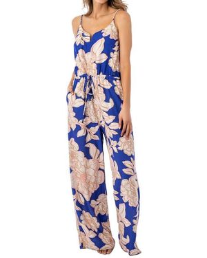 Maaji Bouquet Arielle Cover-Up Jumpsuit - Blue