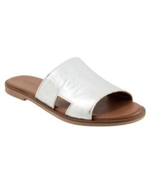 BUENO Hendrix Slide Sandal - Metallic
