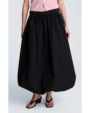 Kenneth Cole Bubble Midi Skirt - Black