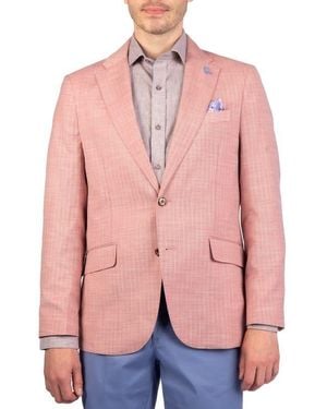 Tailorbyrd Dobby Sport Coat - Pink