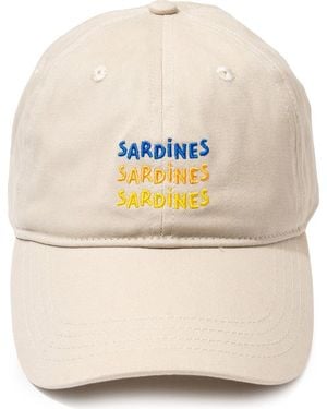 Frasier Sterling Sardines Baseball Cap - Natural