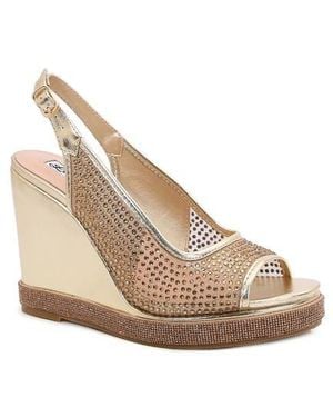 Lady Couture Belair Slingback Wedge Sandal - Natural