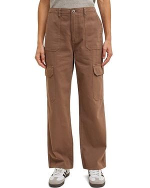 Wishlist Straight Leg Cargo Pants - Brown
