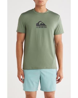 Quiksilver Logo Graphic Upf 50+ T-Shirt - Green
