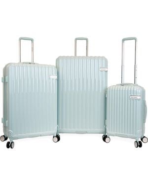 Juicy Couture Chelise Xl 3-Piece Hardside Luggage Set - Blue
