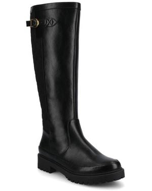 Journee Collection Zemmie Knee High Boot - Black
