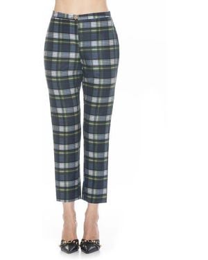 Alexia Admor Stefan Ankle Pants - Blue