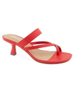 Esprit Elian Toe Loop Sandal - Red