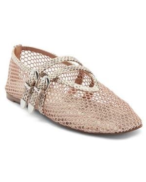 Steve Madden Lissa Mesh Mary Jane Flat - Pink