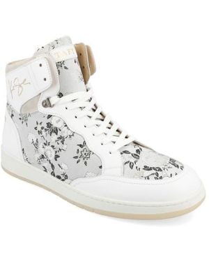 Taft The Rapido Woven High Top Sneaker - White