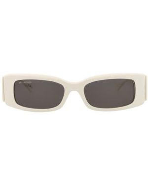 Balenciaga 56Mm Novelty Rectangular Sunglasses - Multicolor