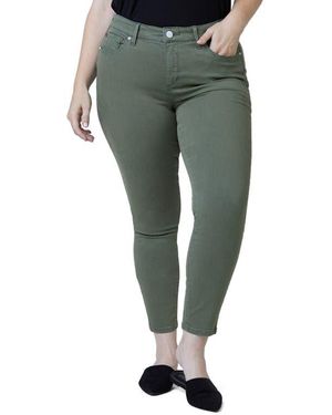 Slink Jeans Denim Leggings - Green