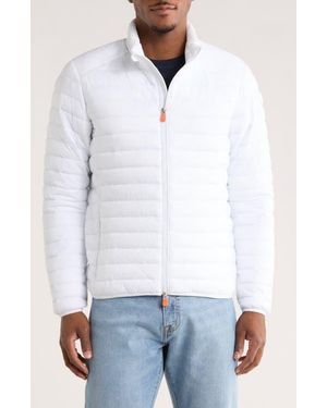 Save The Duck Alessandro Water Resistant Puffer Jacket - White