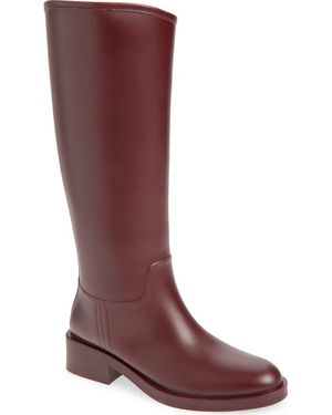 Jeffrey Campbell Torrential Knee High Boot - Red