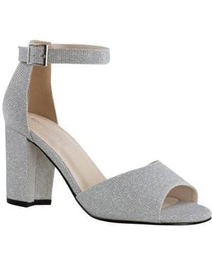 Touch Ups Amaya Ankle Strap Sandal - White