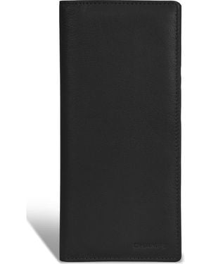 CHAMPS Vertical Bifold Wallet - Black