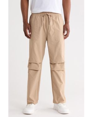 Saint Studio Salto Parachute Pants - Natural