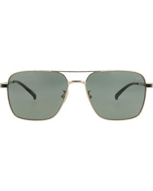 dunhill 58Mm Aviator Sunglasses - Gray