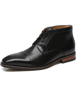 La Milano Across Ii Cap Toe Chukka Boot - Black