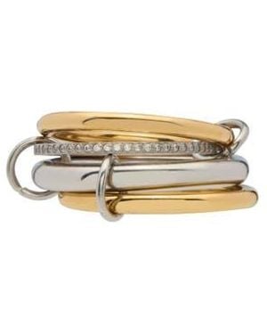 st. Moran Mixed Metal Collapsing Ring - Multicolor