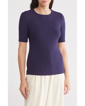 Trina Turk Vivika Crewneck T-Shirt - Blue