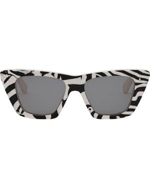 Celine Bold 3 Dots 51Mm Cat Eye Sunglasses - Gray