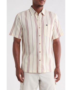 Quiksilver Jellyfish Cotton Button-Up Shirt - Multicolor
