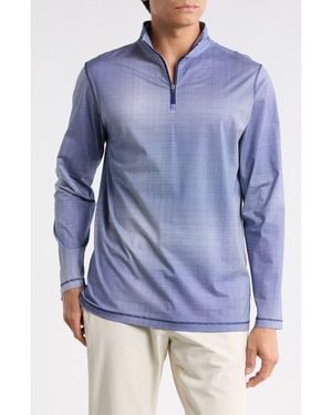 Bugatchi Long Sleeve Knit Sweatshirt - Blue