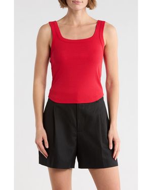 Madewell Brightside Luma Tank - Red