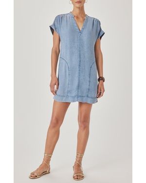 Splendid Ivy Denim Minidress - Blue