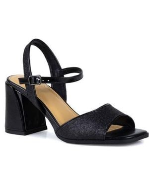 Ninety Union Sophianr Quarter Strap Sandal - Black