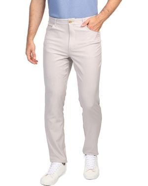 Tailorbyrd Five-Pocket Performance Pants - Gray