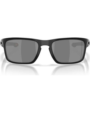 Oakley Sliver Edge 56Mm Polarized Square Sunglasses - Gray