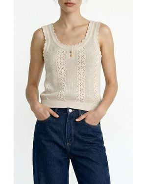 Vero Moda Secret Sands Knit Tank - Blue