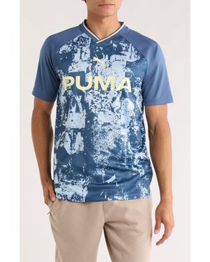 PUMA Logo Jersey - Blue