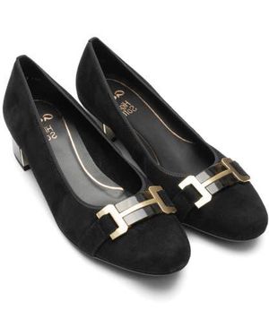 Ara Nebula Block Heel Pump - Black