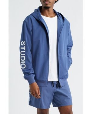 Saint Studio Jett Lawrence Tempo Forever Tech Zip Jacket - Blue